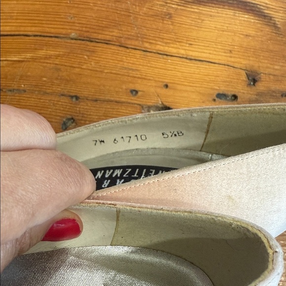 Stuart Weitzman Light Link Pointed Toe Heels Pumps Shoes size 5.5 - Picture 10 of 13